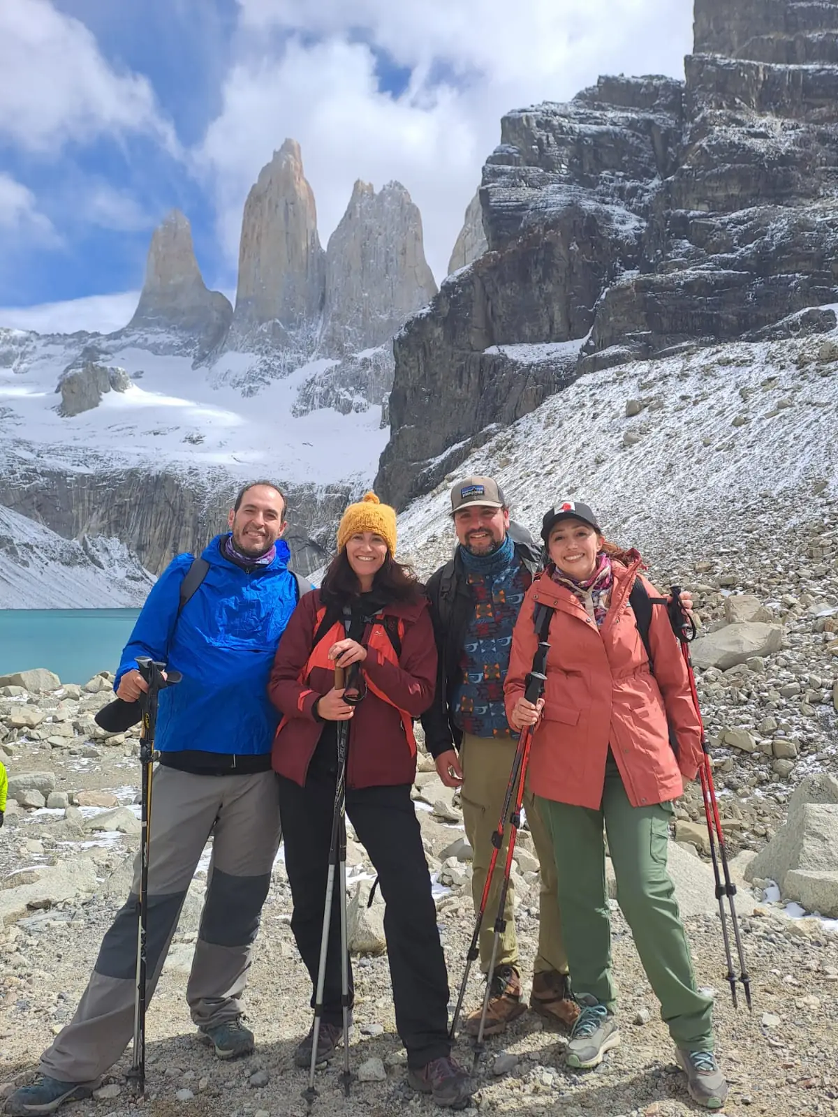Wanderung zur Base de las Torres